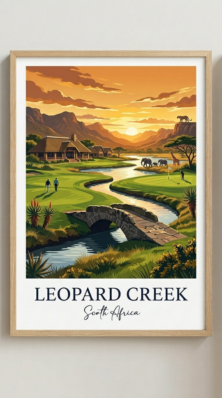 Leopard Creek Golf Course Print