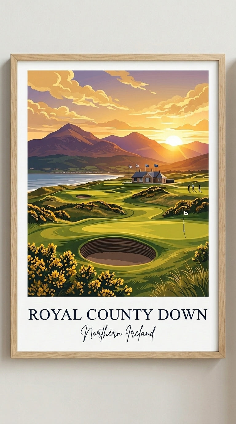Royal County Down Golf Links Print