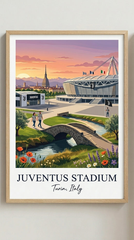 Allianz Stadium Football Wall Art Print