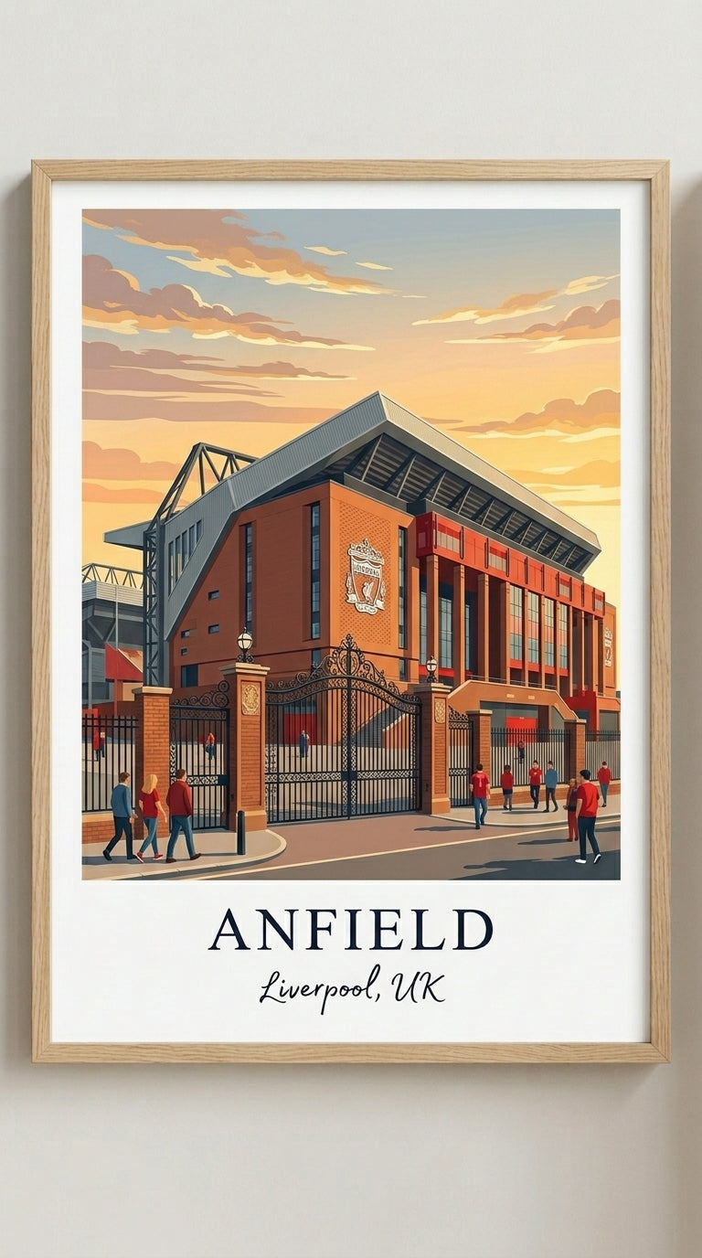 Anfield Park Football Wall Art Print