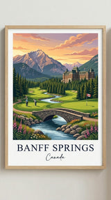 Banff Springs Golf Course Print