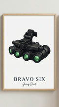 Bravo Six Gaming Wall Art Print