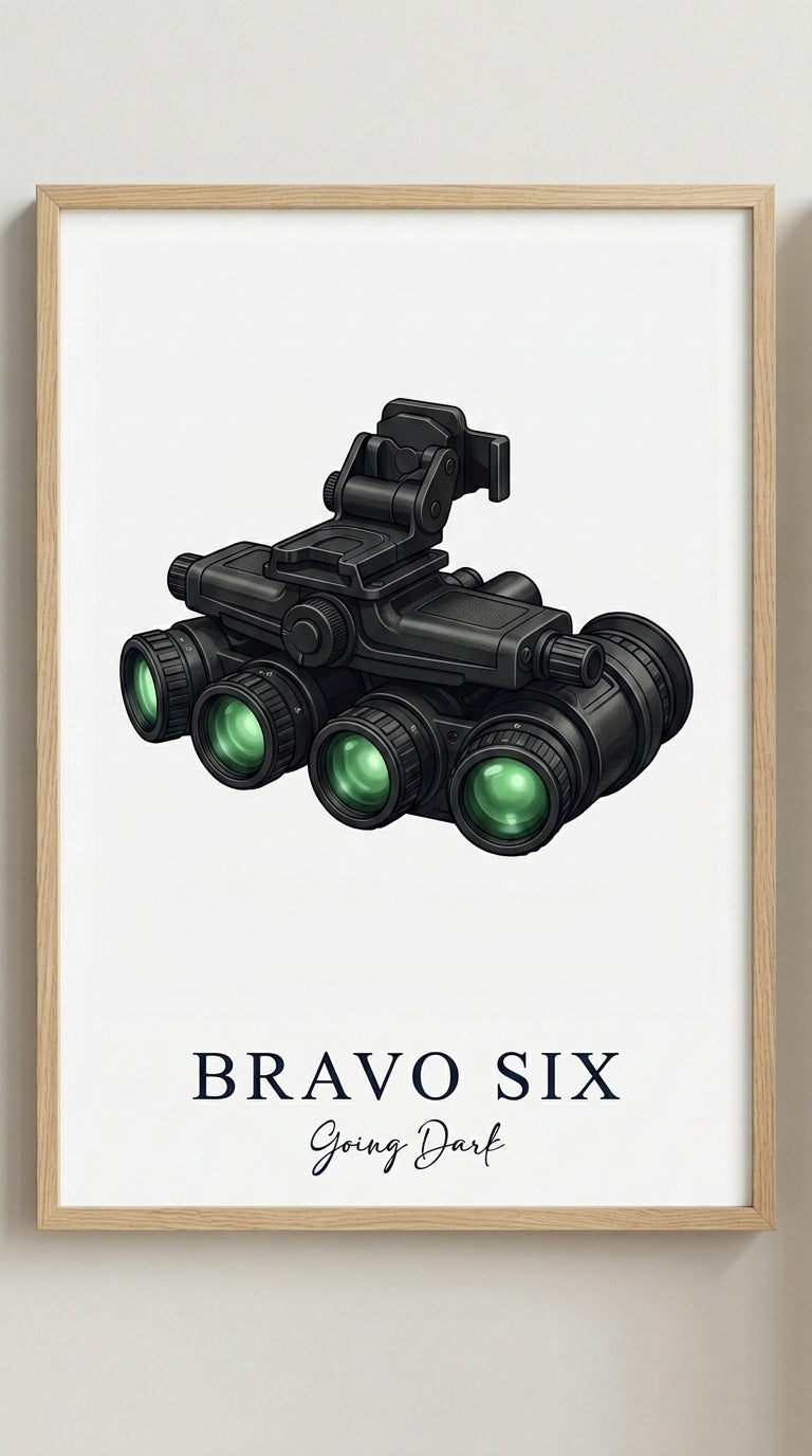 Bravo Six Gaming Wall Art Print
