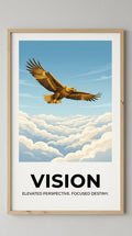 Vision Motivational Wall Art Print