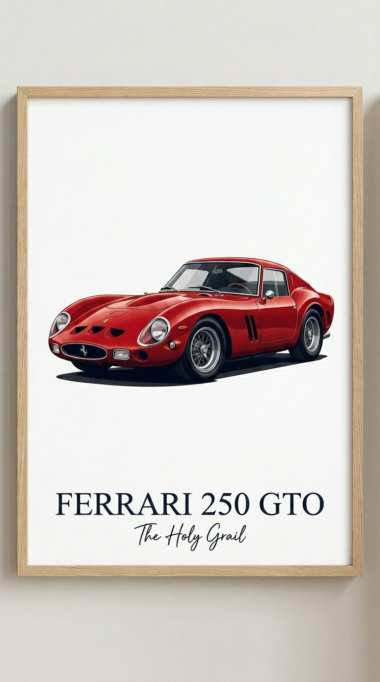 Ferrari 250 GT Car Wall Art Print