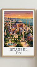 Hagia Sophia Istanbul Travel Wall Art Print