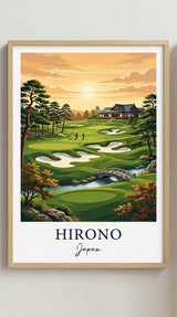 Hirono Golf Course Print