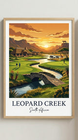 Leopard Creek Golf Course Print