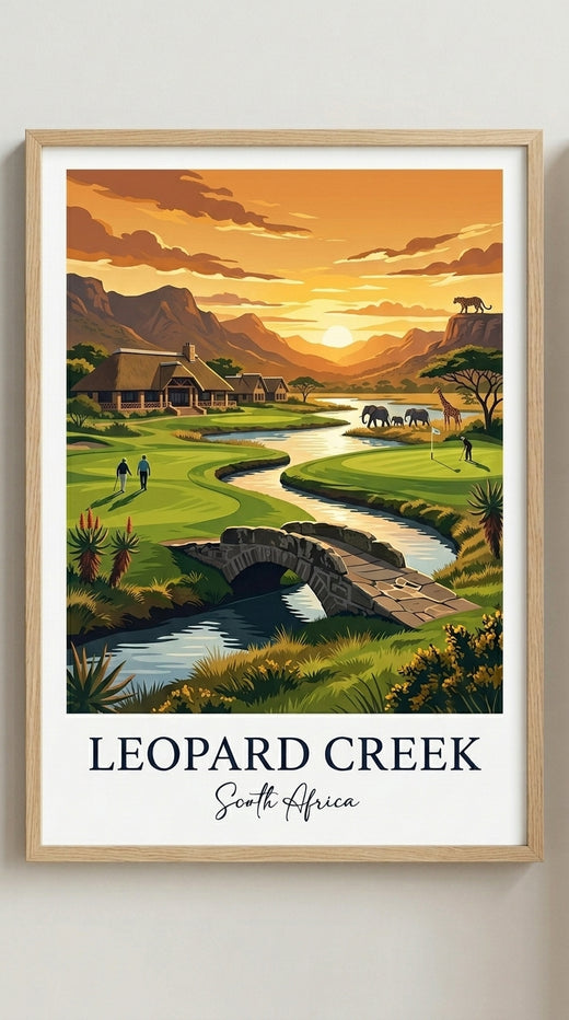 Leopard Creek Golf Course Print