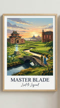 Master Blade Gaming Wall Art Print
