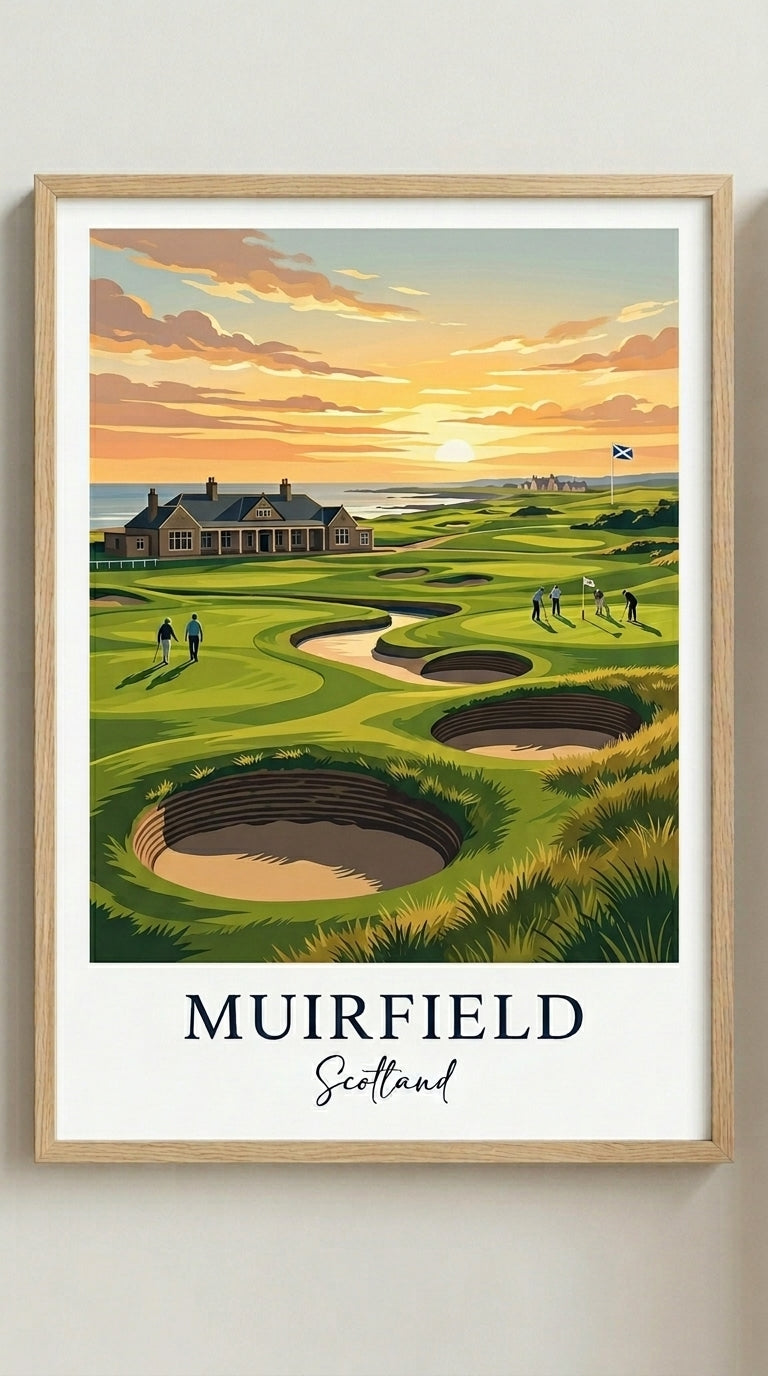 Muirfield Golf Links Print