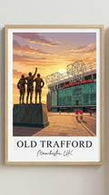 Old Trafford Football Wall Art Print