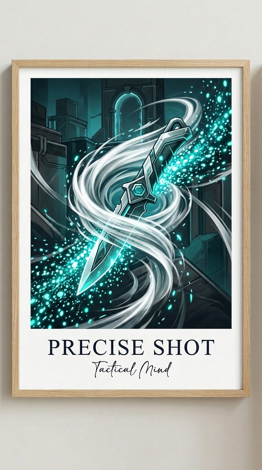 Precise Shot Gaming Wall Art Print