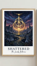 Shattered Gaming Wall Art Print