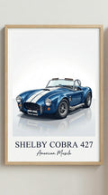 Shelby Cobra 427 Car Wall Art Print