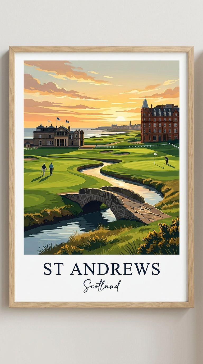 St Andrews Old Course Print