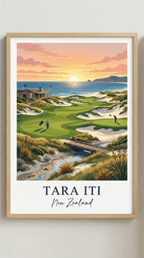 Tara Iti Golf Course Print