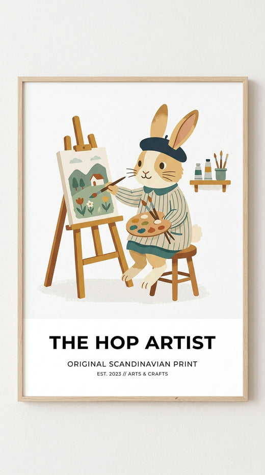 The Hop Artist Animal Wall Art Print