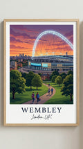 Wembley Stadium Football Wall Art Print